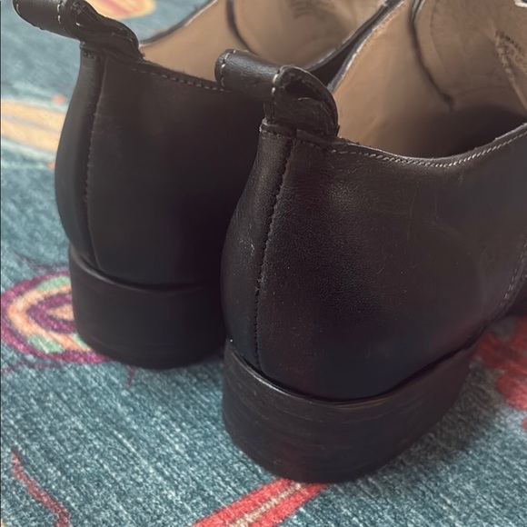 Freebird Mabel Black Fur Oxford Shoes 11 - Picture 5 of 8